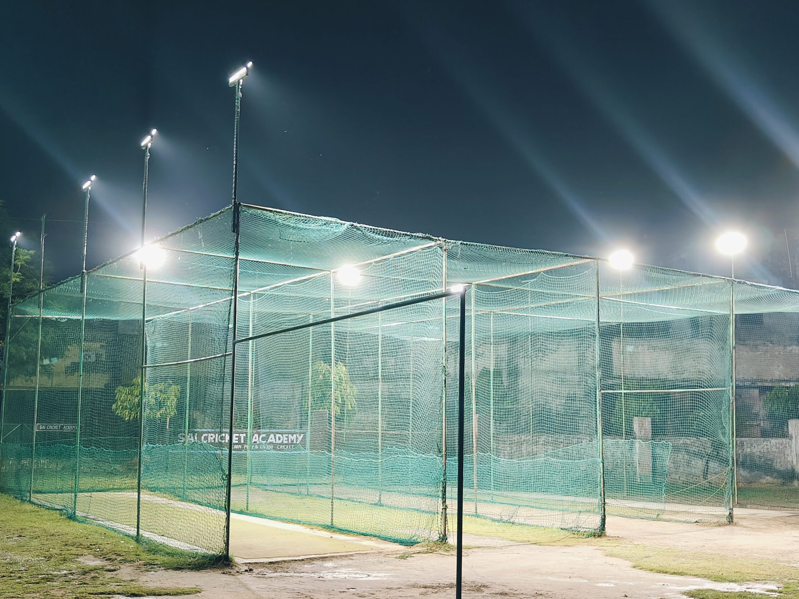 Night Net Practice Session