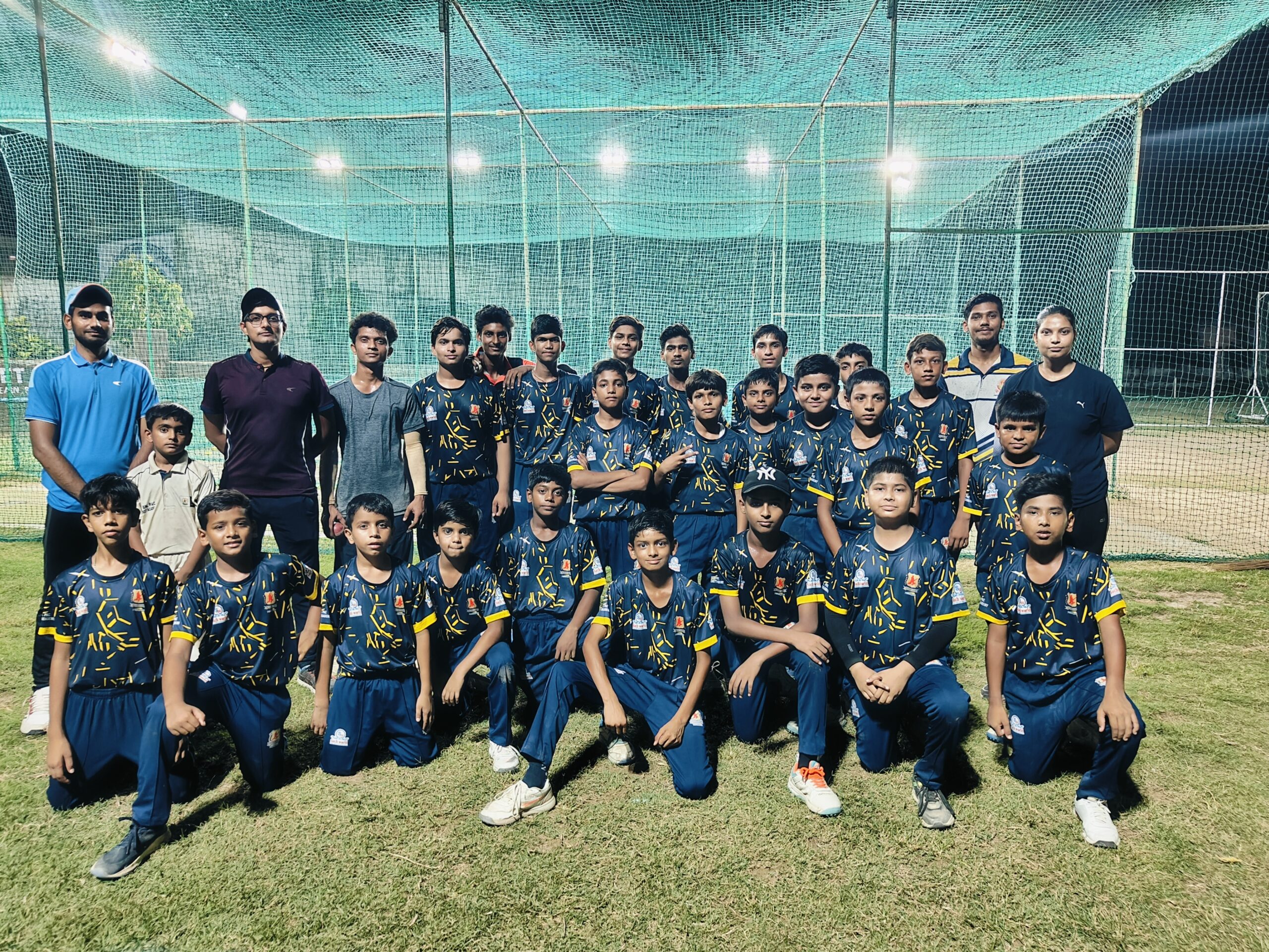 Player assessment at Sai Cricket Academy